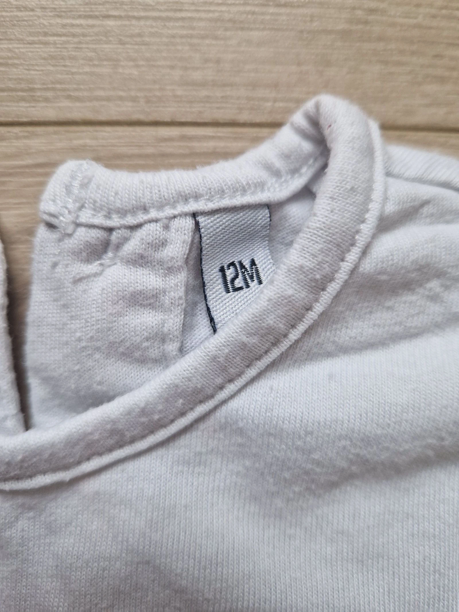 🦋 Lote de 2 vestidos de manga corta – bebé niña – 12 meses – estado correcto – photo 9